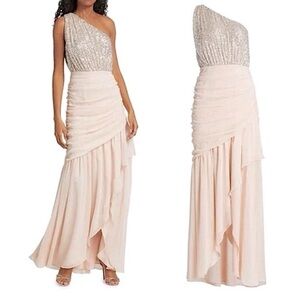 Ramy Brook Cecilia Sequin Gown Size 4 NWT Partial Tag $595